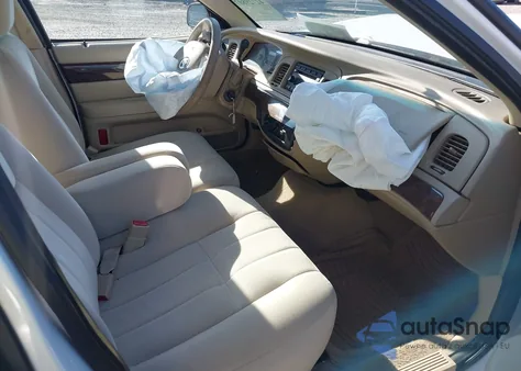 2008 Mercury Grand Marquis Gs from USA, damaged, VIN 2MEFM74V28X618624